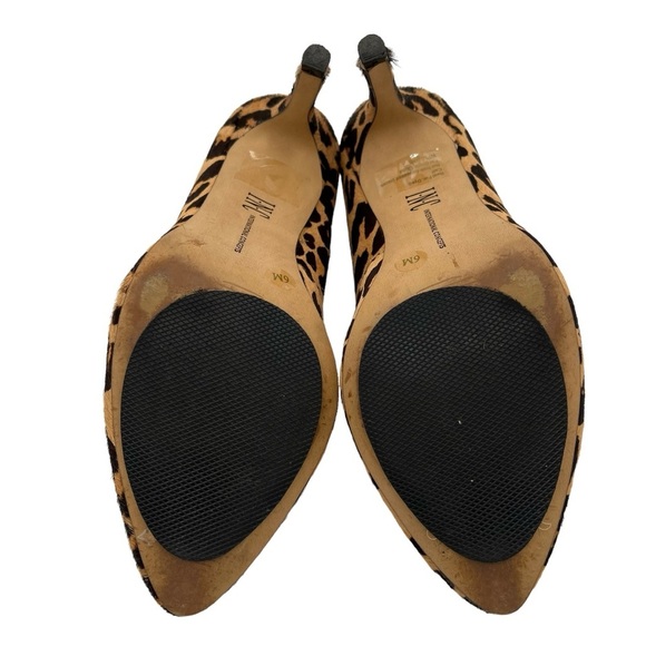 INC Women Zitah7 Leopard Slip On Heeled Pumps Size 6 - Picture 7 of 9